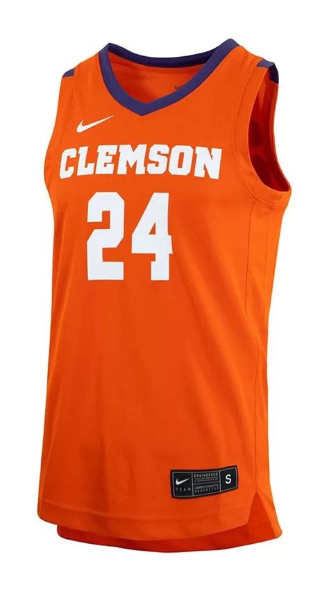 clemson basketball jerseys